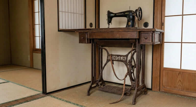 SINGER 足踏みミシン