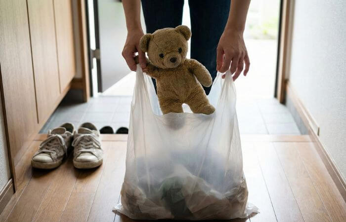 捨てるのは忍びない