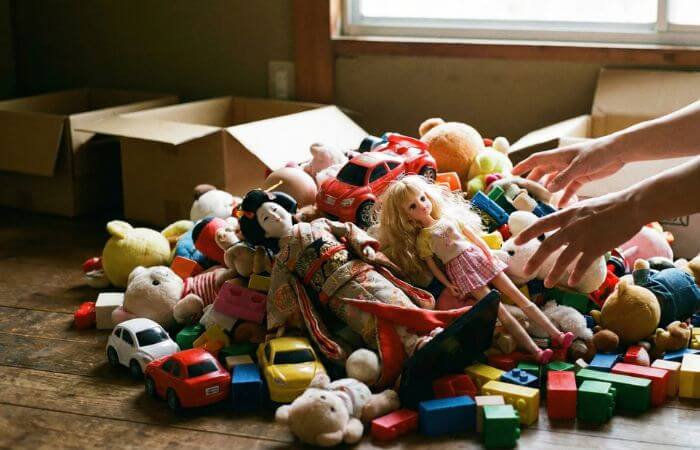 種類が混ざっている