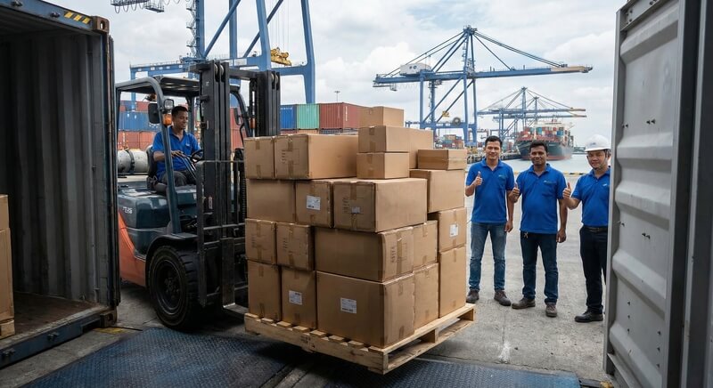 独自の海外販路