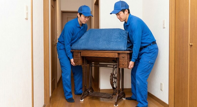 プロによる運び出し