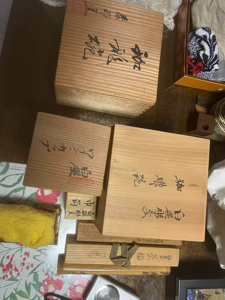 福岡市中央区大濠で実際に査定した茶器・陶器・カメラ・アクセサリーなどの品